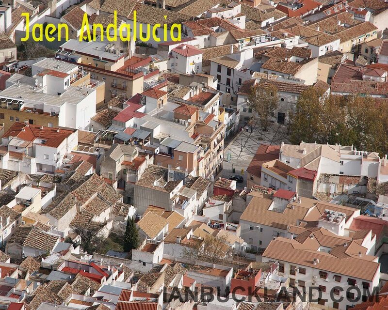 Aerial view of Jaén