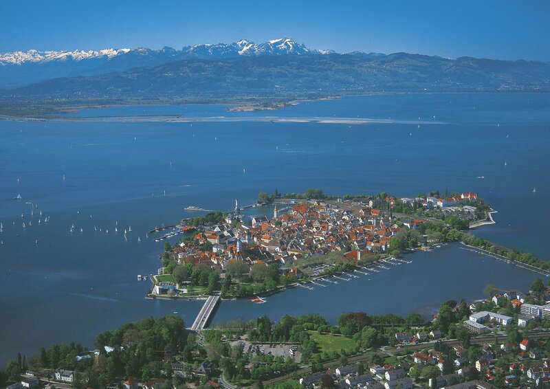 Aerial view of Konstanz