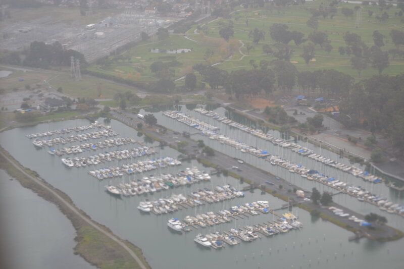 Aerial View of Marina — Green