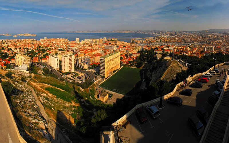 Aerial View of Marseille