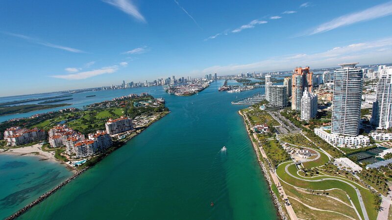 Aerial View of Miami