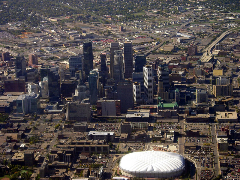 Aerial View of Minneapolis