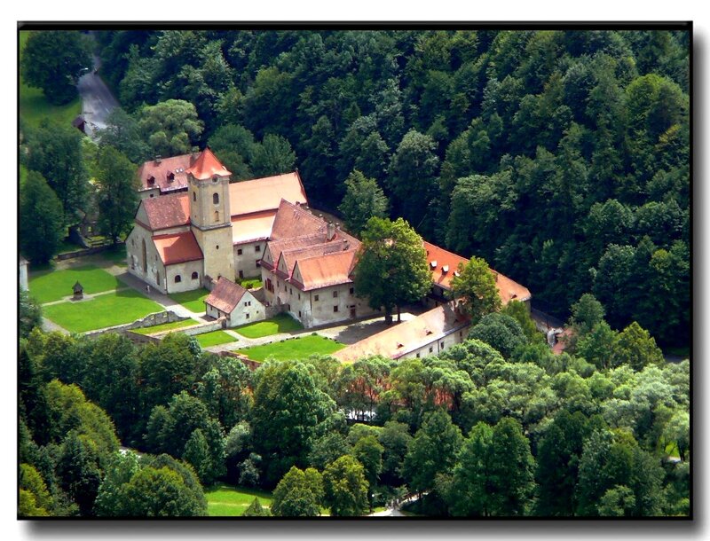 Aerial View of Monastery