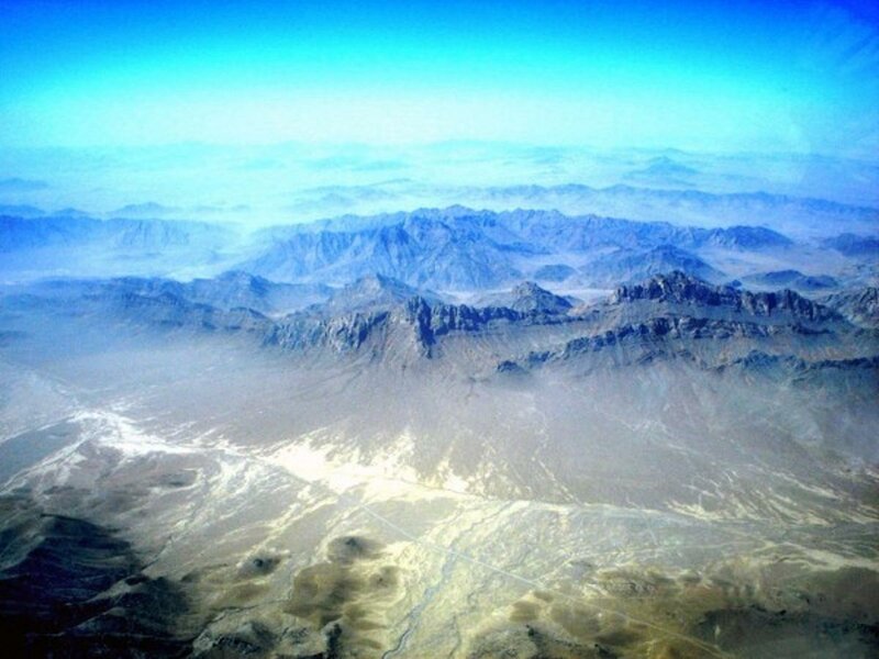Aerial View of Mountains