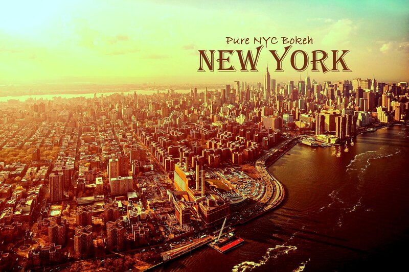 Aerial View of New York City — Yellow