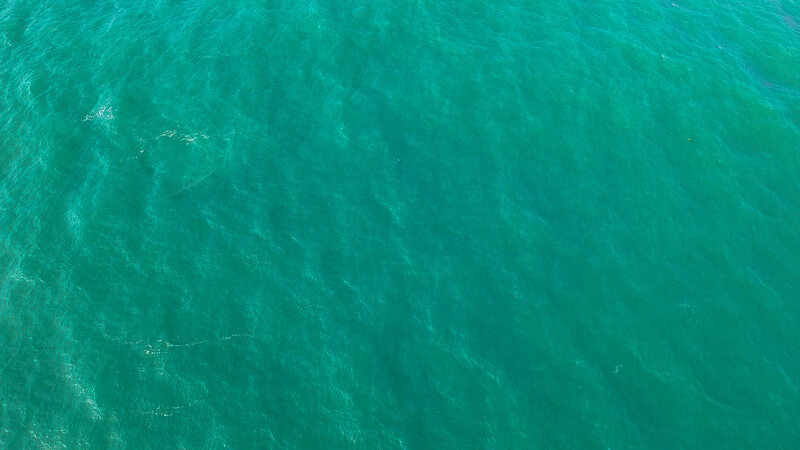 Aerial View of Ocean Water