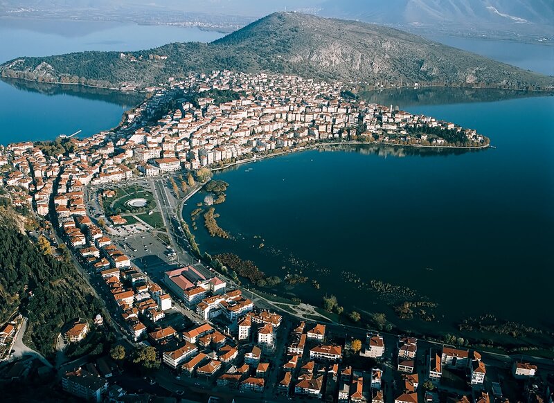 Aerial View of Ohrid