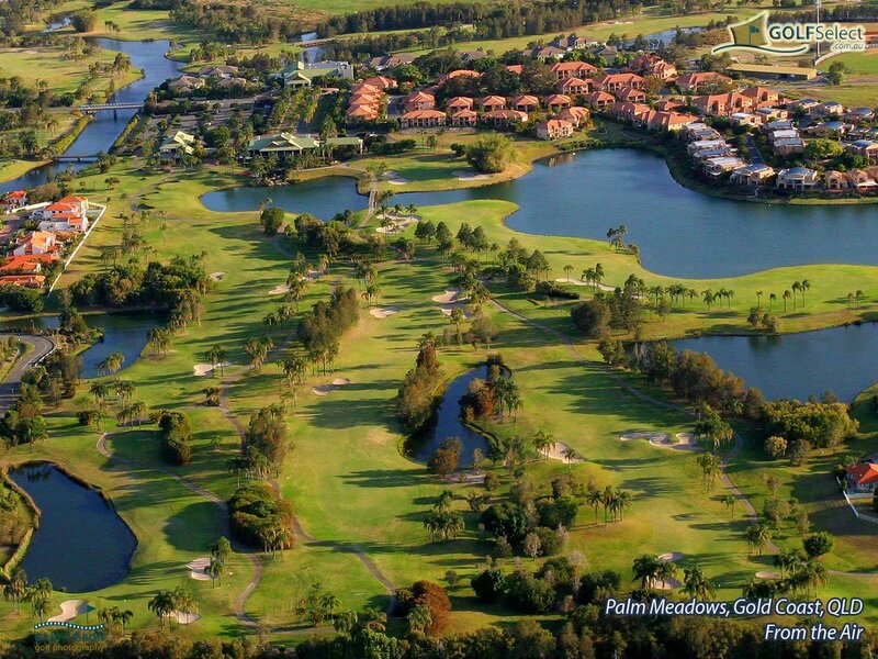 Aerial view of Palm Meadows