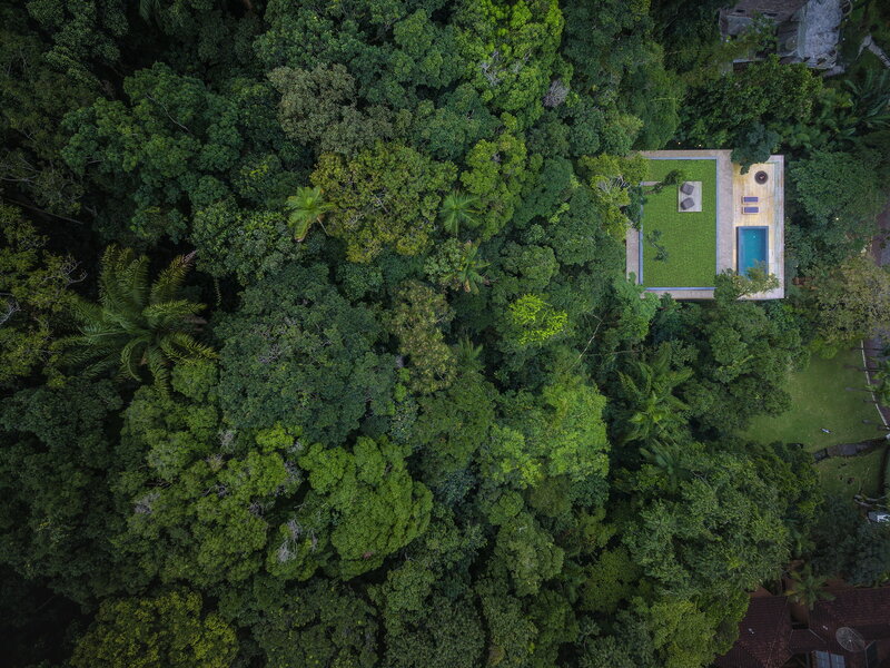 Aerial View of Pool