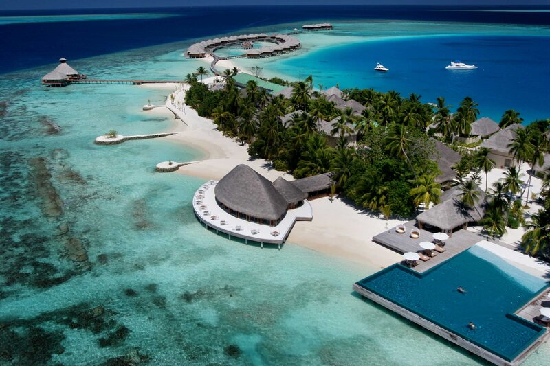Aerial View of Resort Island