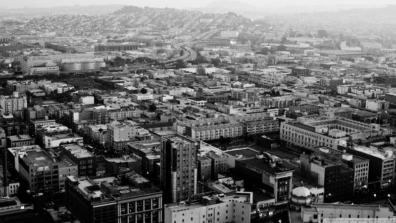 Aerial view of San Francisco