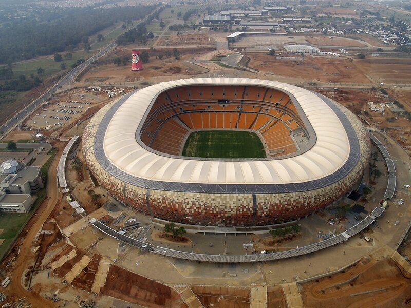 Aerial View of Stadium
