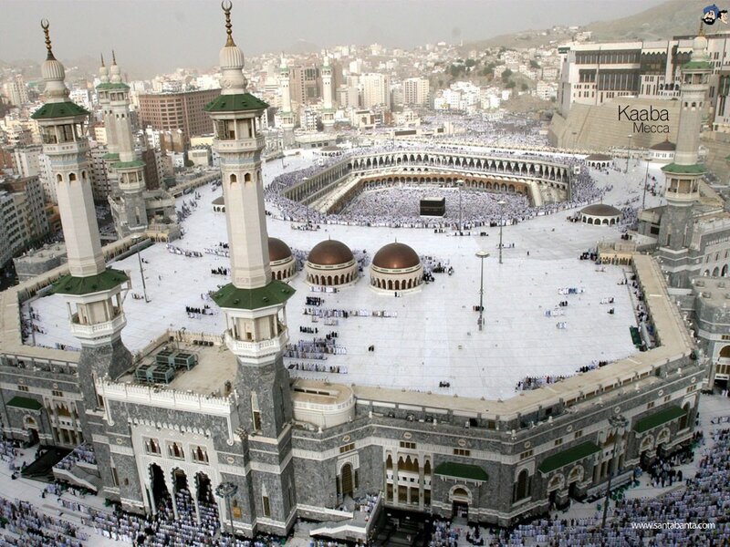 Aerial view of the Grand Mosque