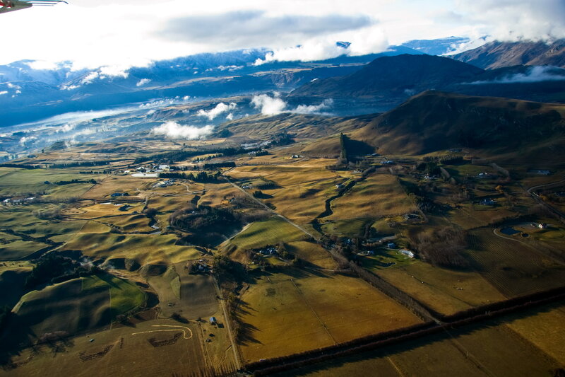 Aerial View of Valley