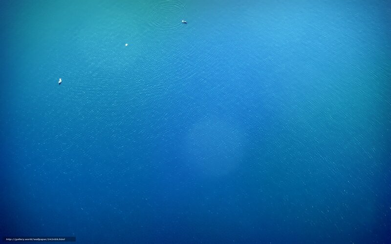 Aerial View of Water
