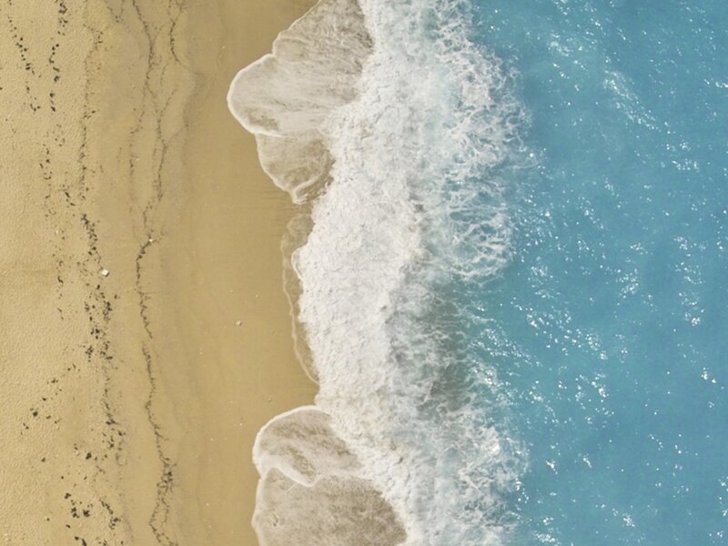 Aerial View of Waves