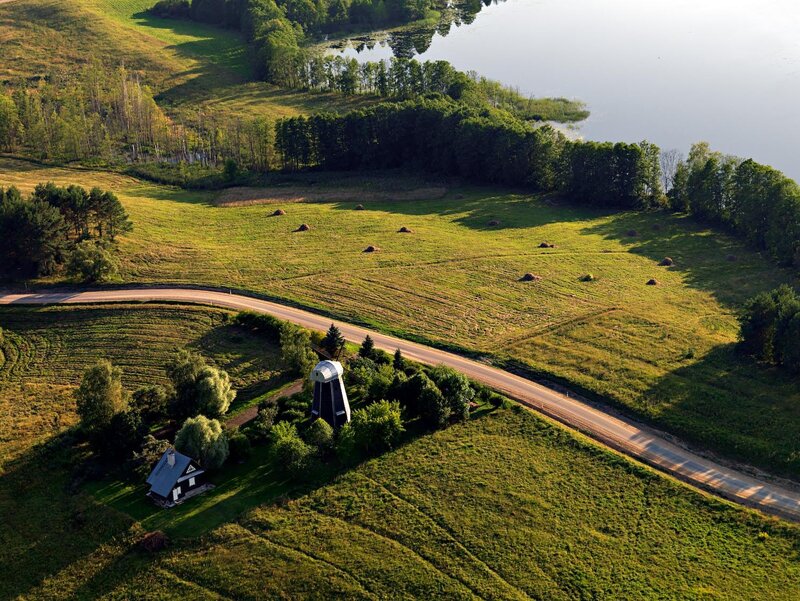 Aerial View of Windmill