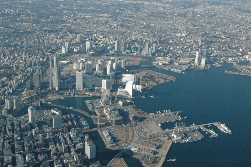 Aerial View of Yokohama