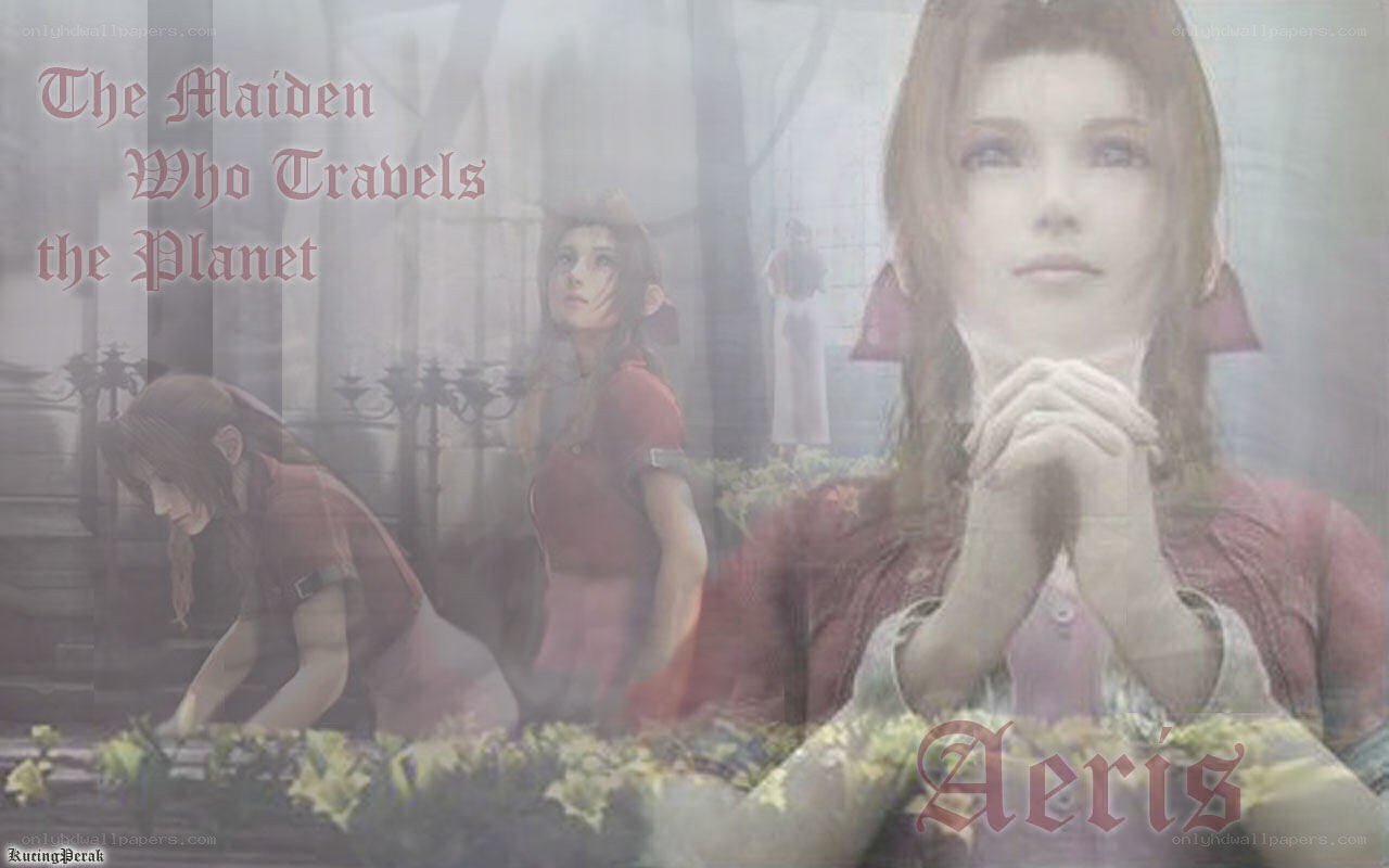 Aeris from Final Fantasy VII