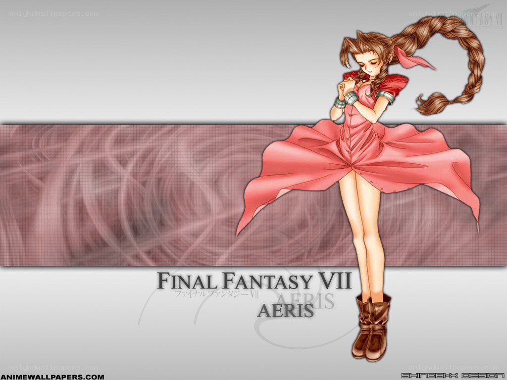 Aeris from Final Fantasy VII