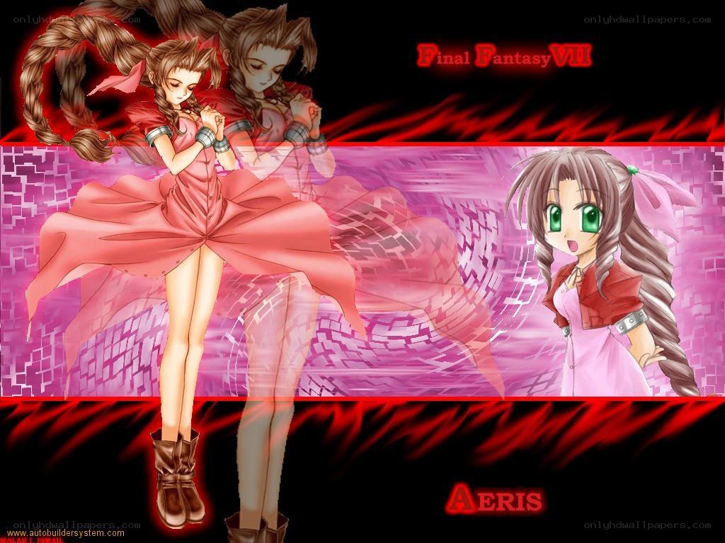 Aeris from Final Fantasy VII