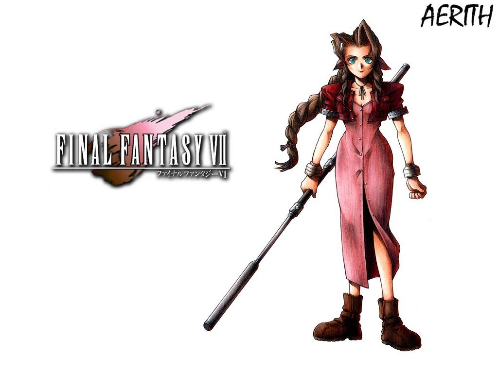 Aerith from Final Fantasy VII