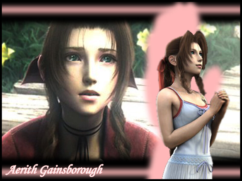 Aerith Gainsborough from Final Fantasy VII