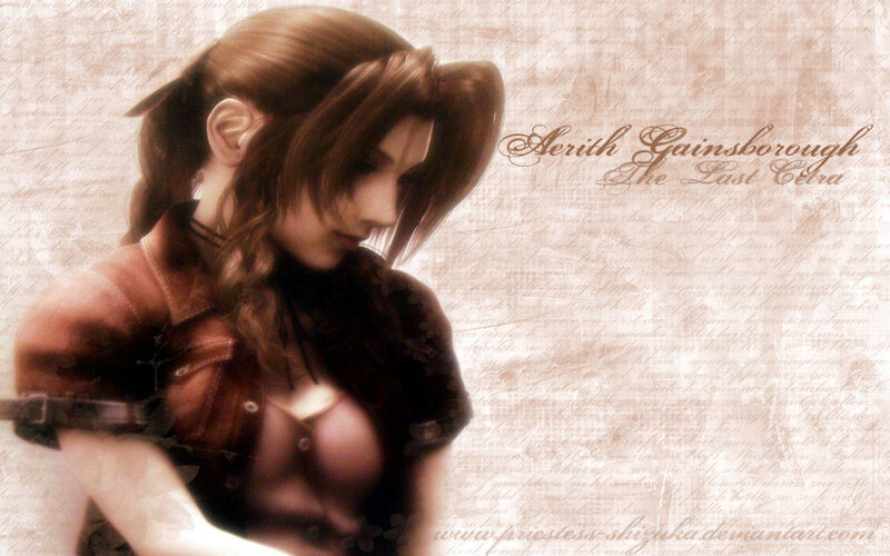 Aerith Gainsborough from Final Fantasy VII