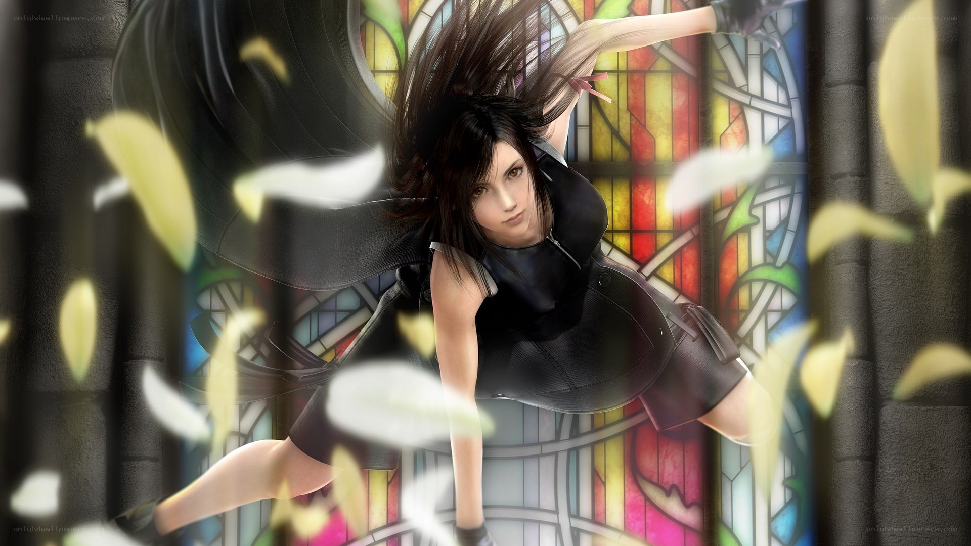 Aerith Gainsborough in motion