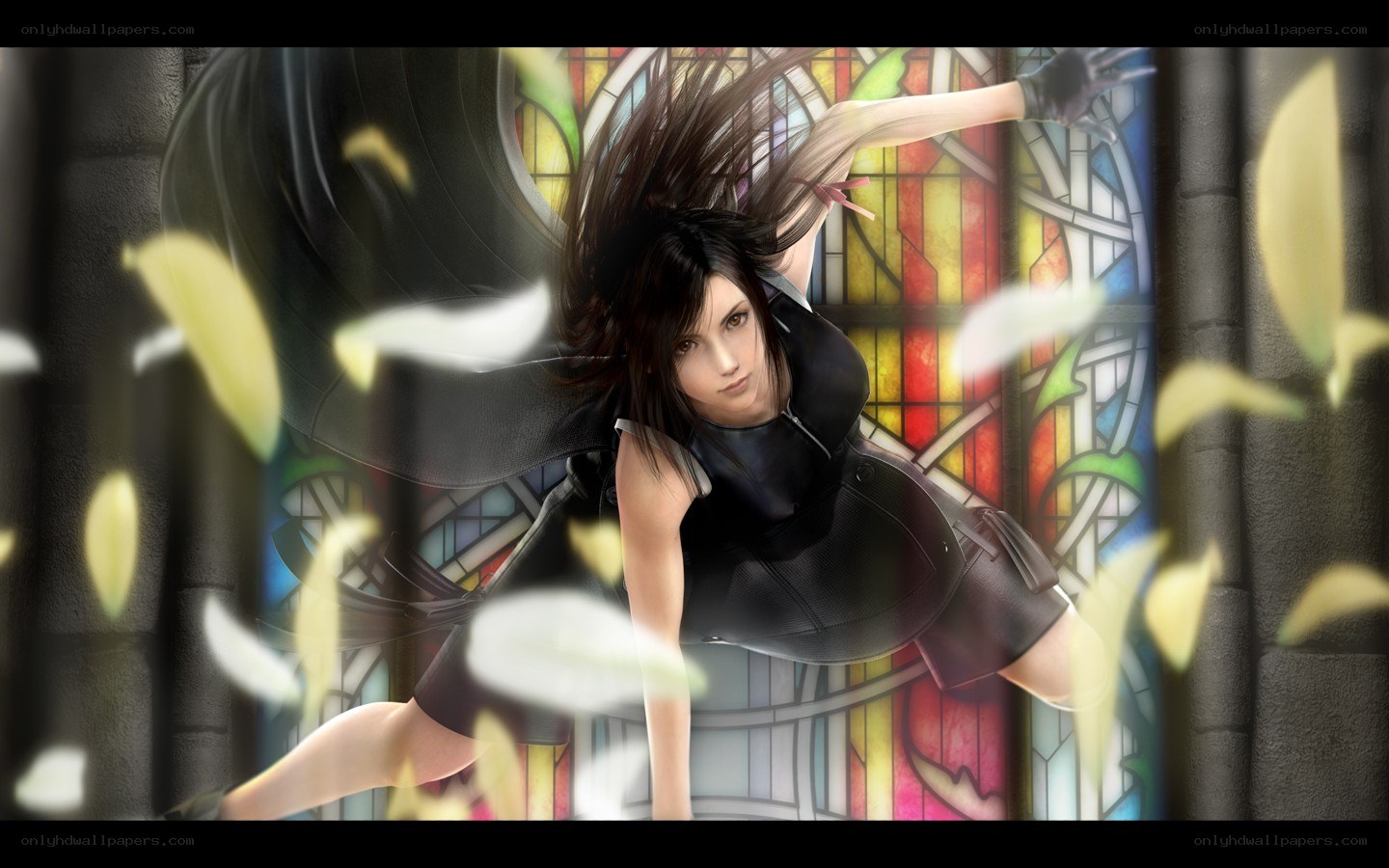 Aerith Gainsborough in motion