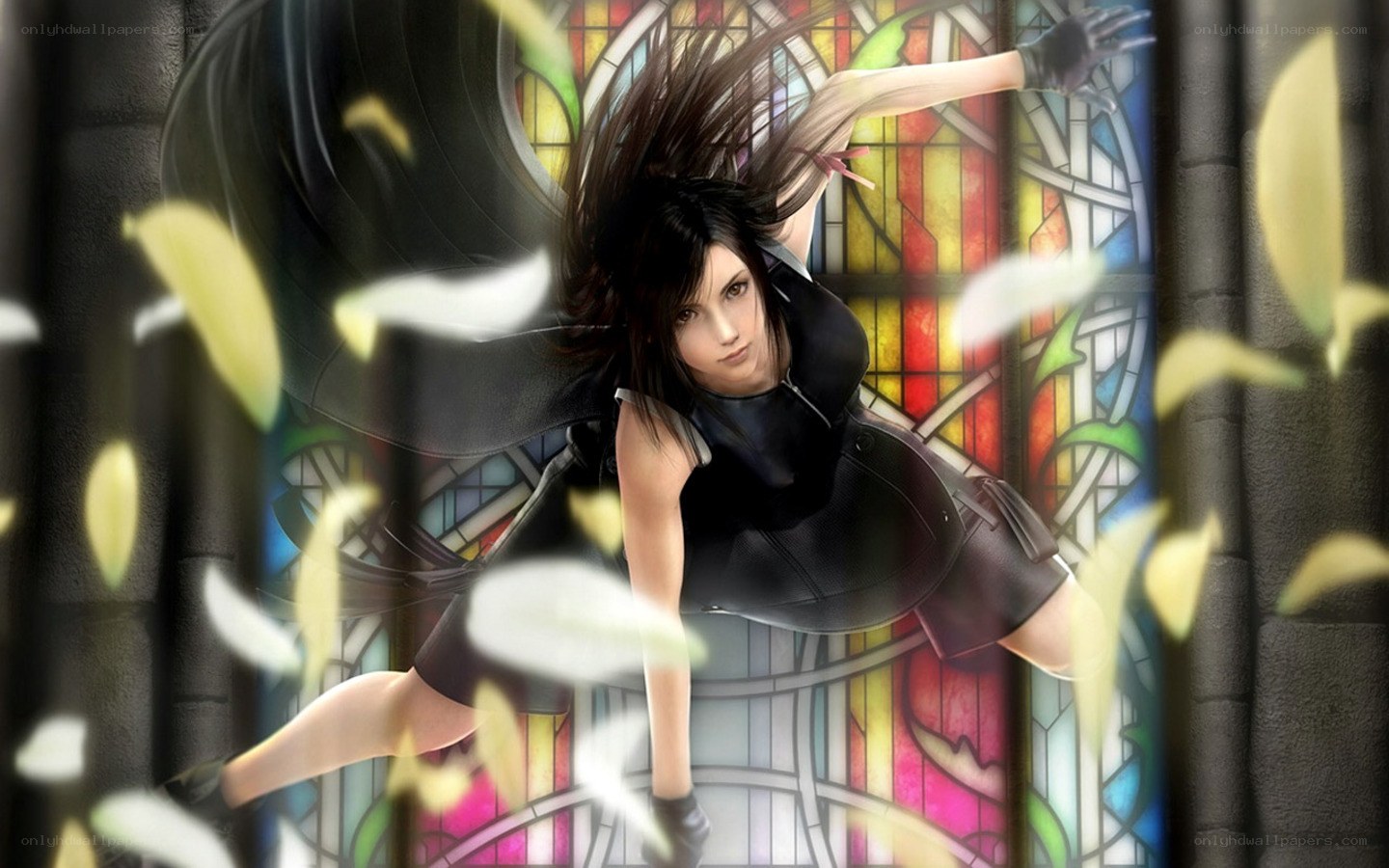 Aerith Gainsborough in motion