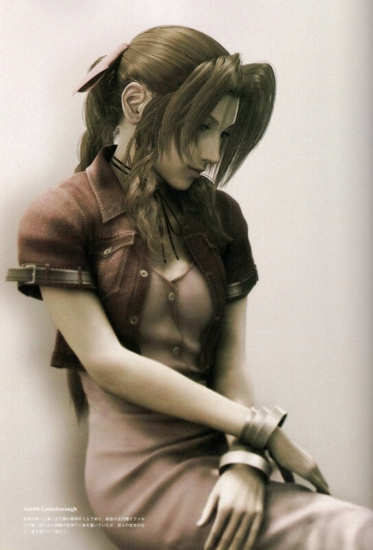 Aerith Gainsborough portrait