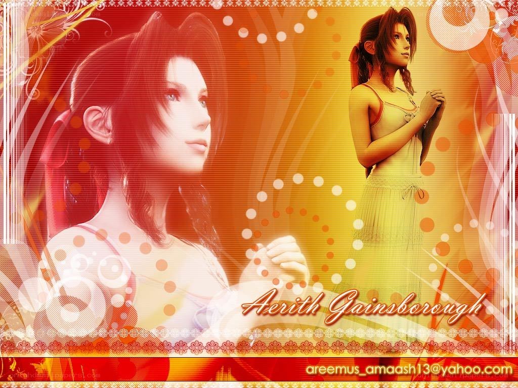 Aerith Gainsborough wallpaper