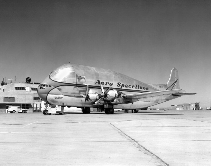 Aero Spacelines aircraft on tarmac