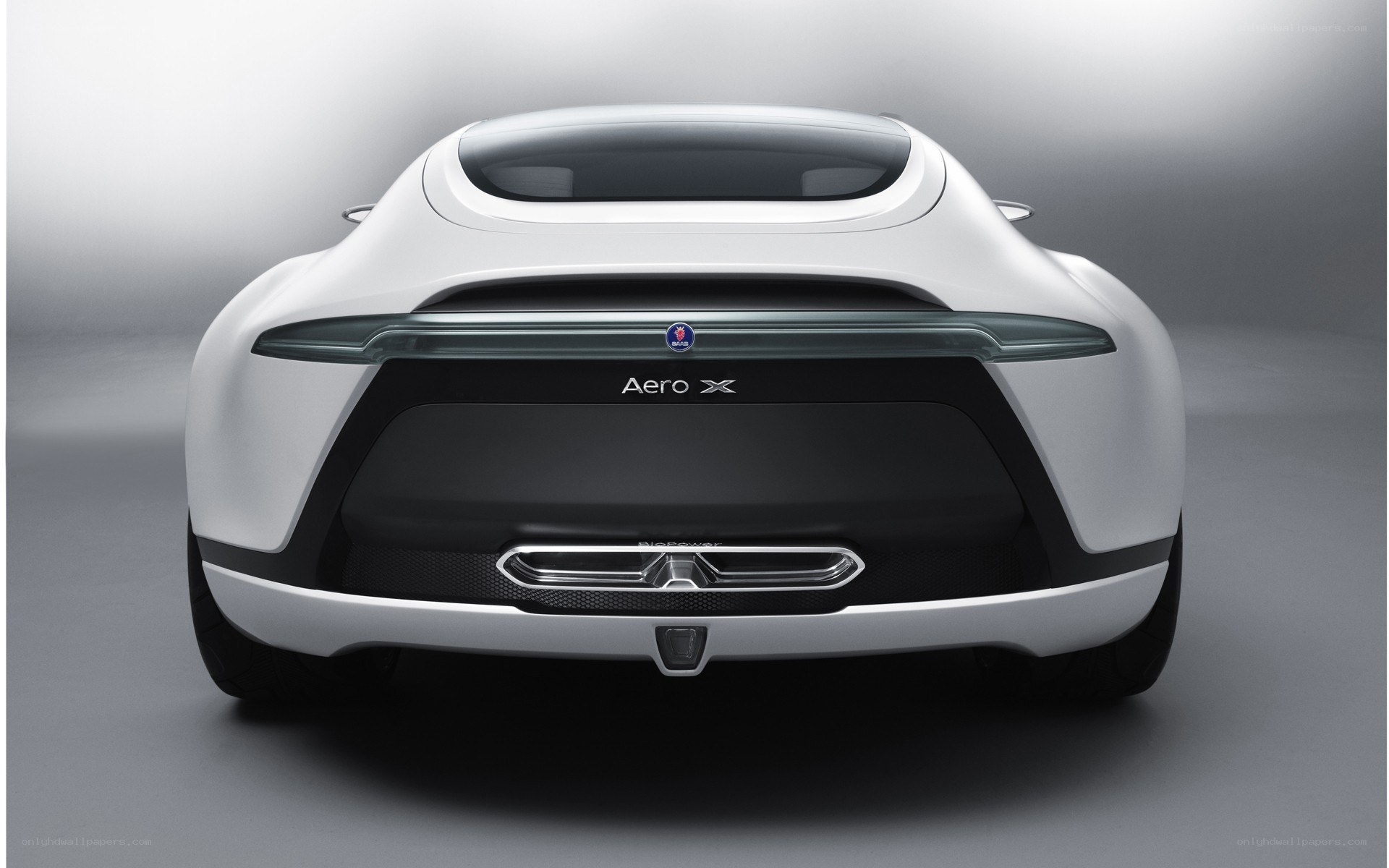 Aero X concept car rear view