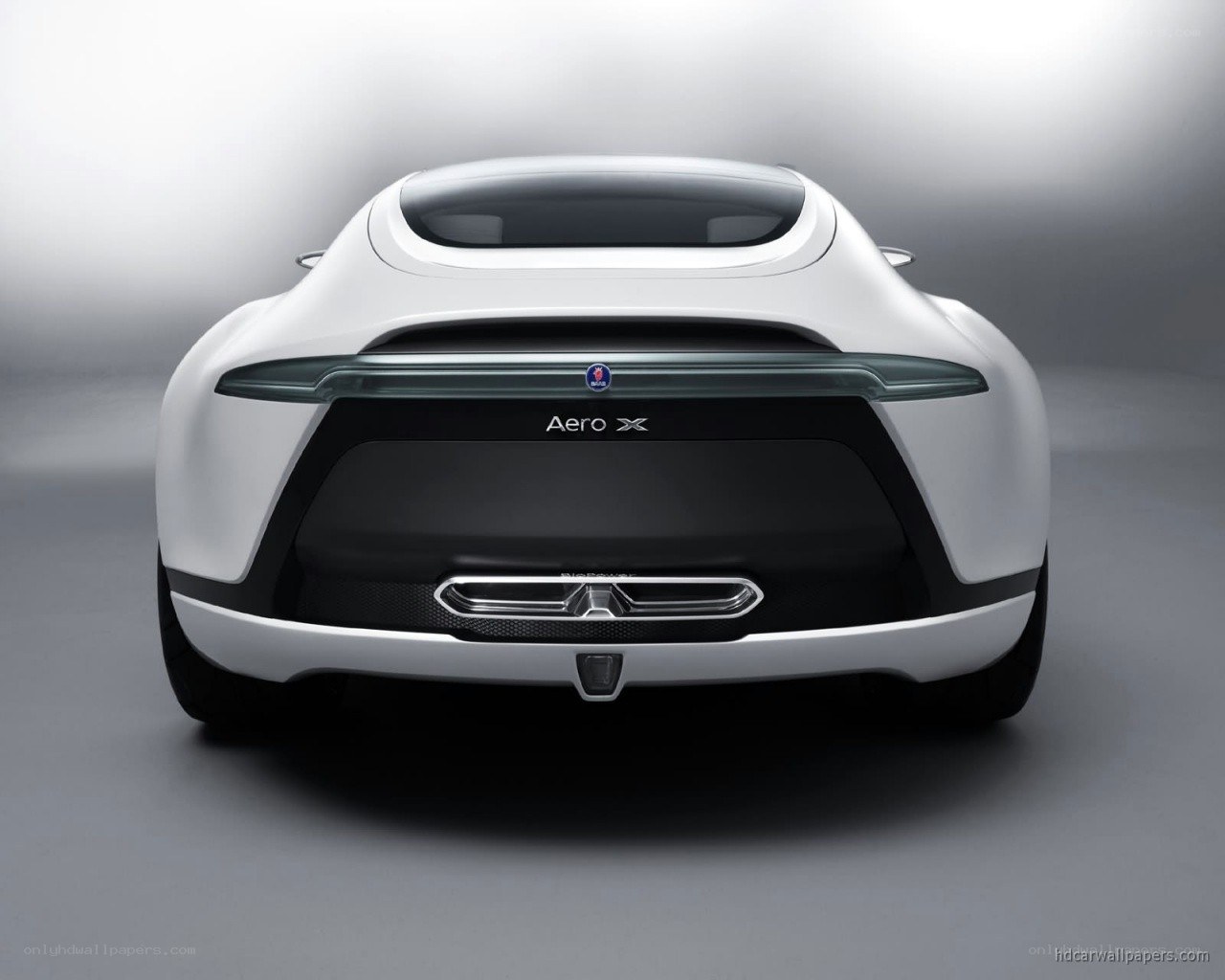 Aero X concept car rear view