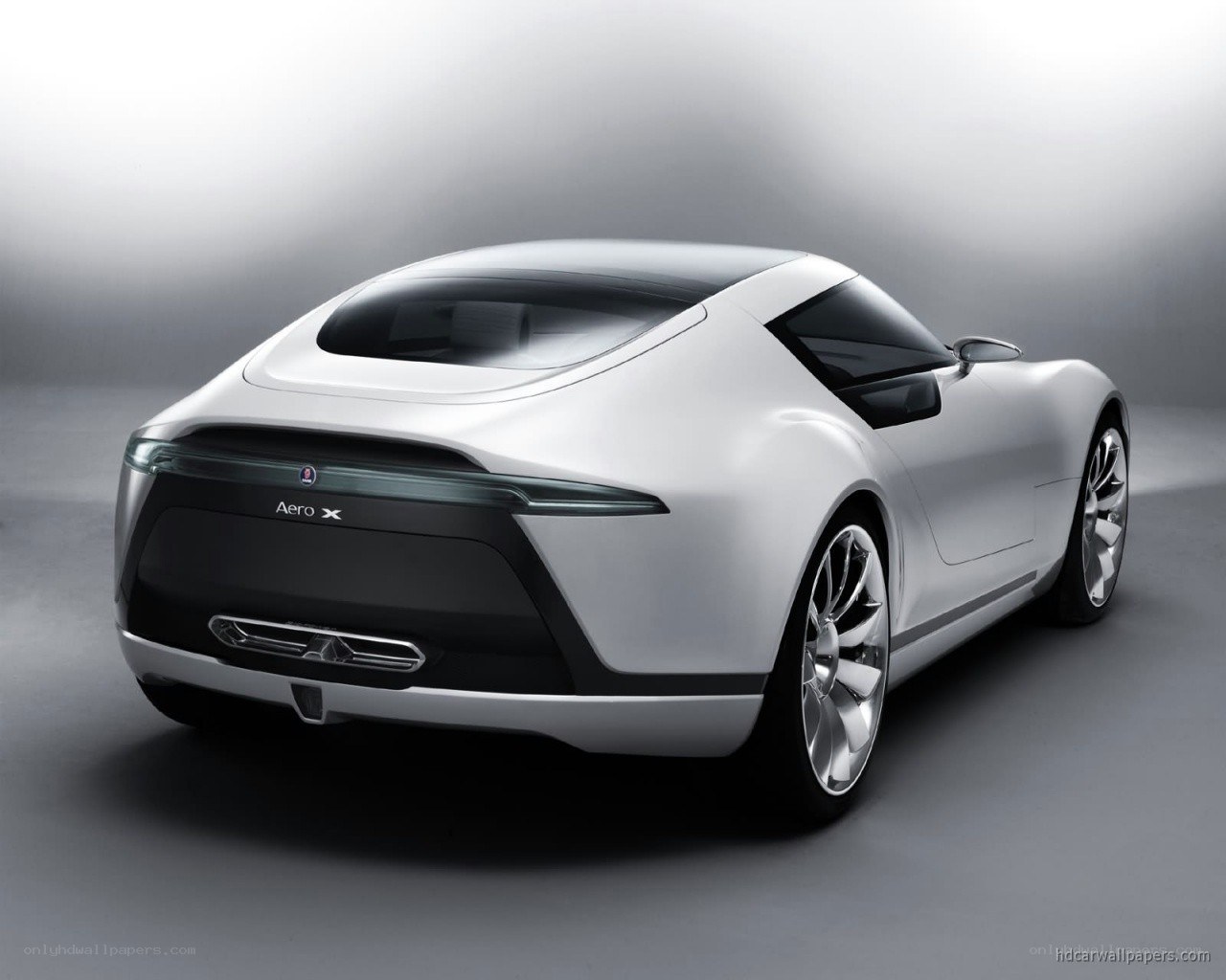 Aero X concept car rear view