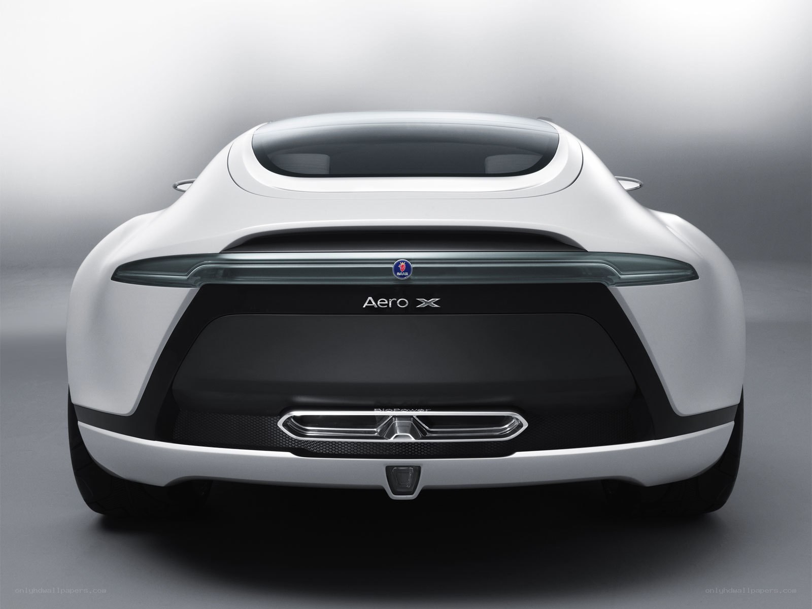 Aero X concept car rear view