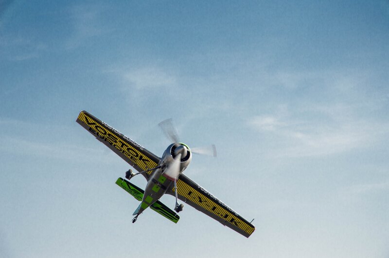 Aerobatic Airplane — Blue
