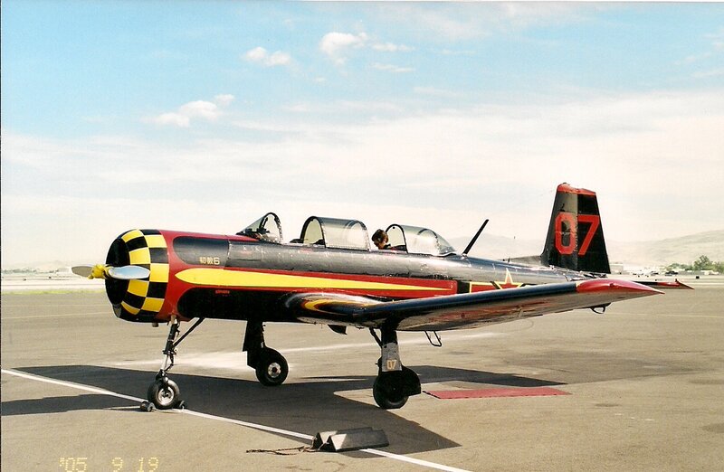 Aerobatic Airplane on Tarmac