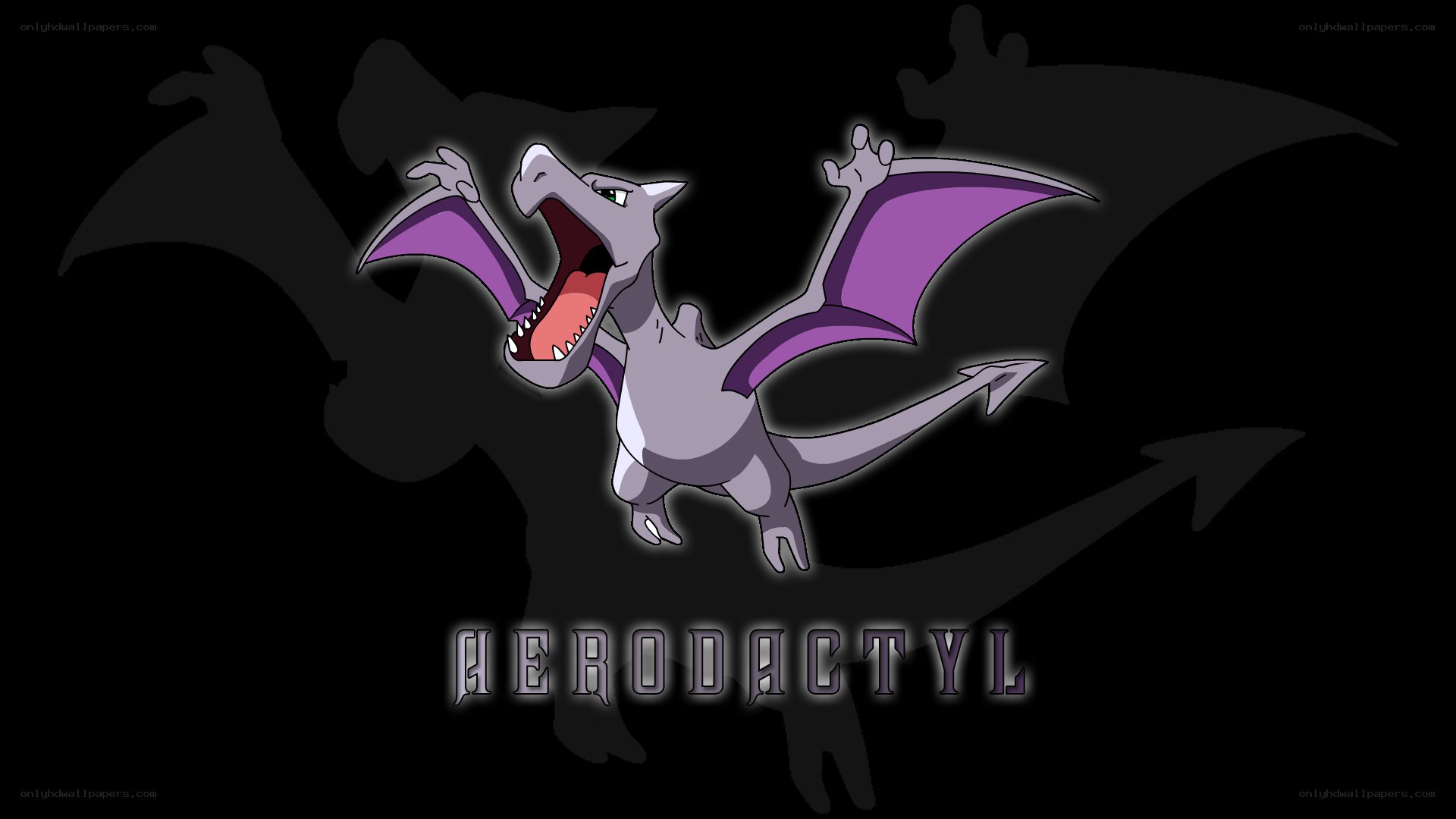Aerodactyl Pokémon artwork