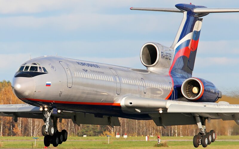 Aeroflot Airplane — Silver