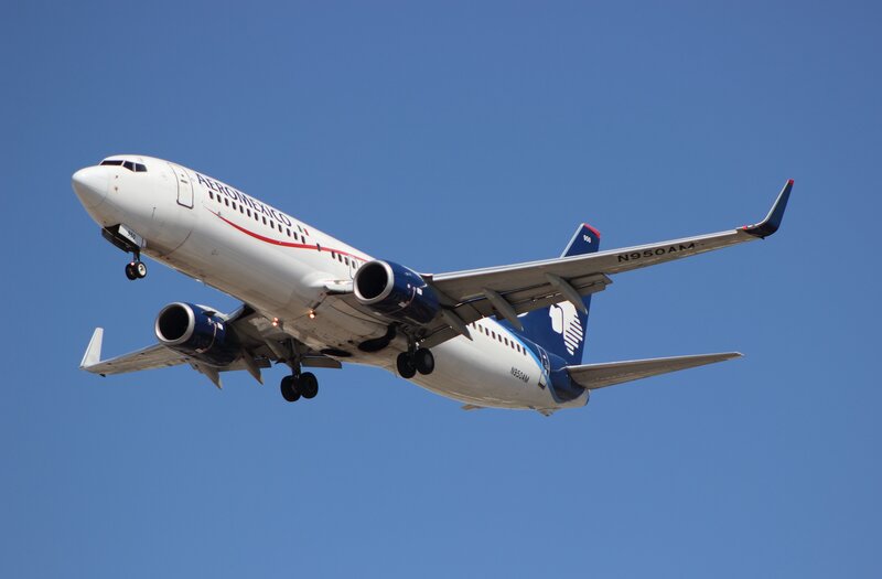Aeromexico Airplane — Blue