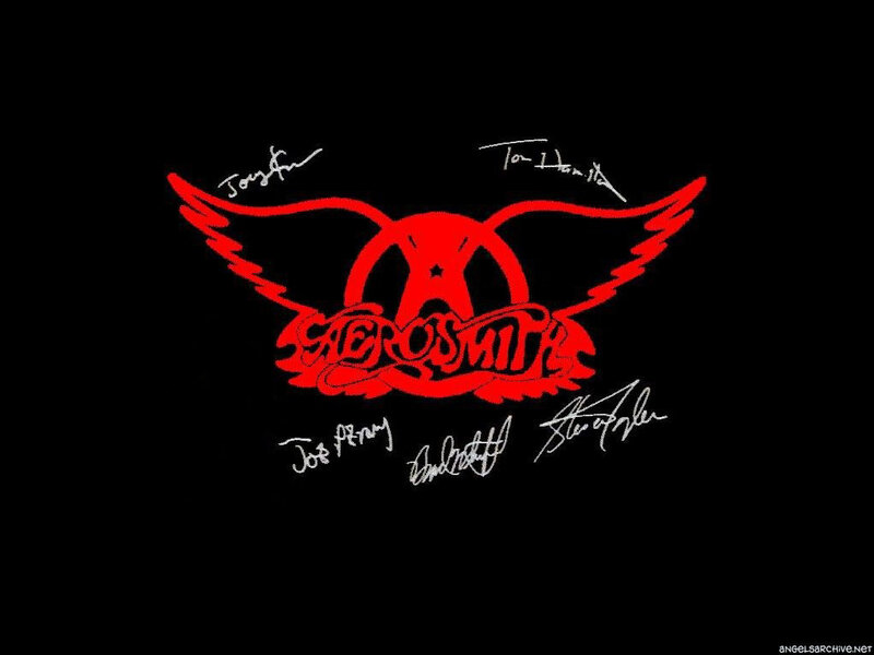 Aerosmith Band Logo — Black