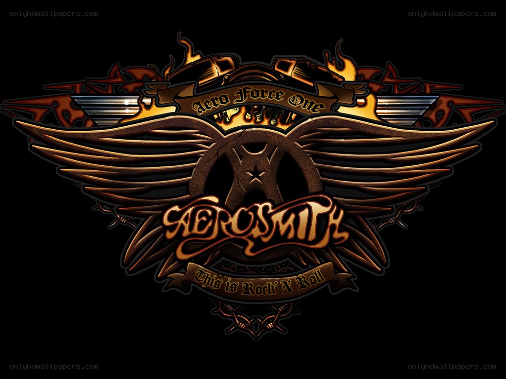 Aerosmith logo with Aero Force One