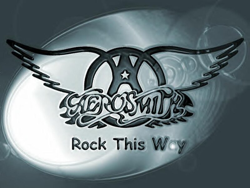 Aerosmith logo with tagline