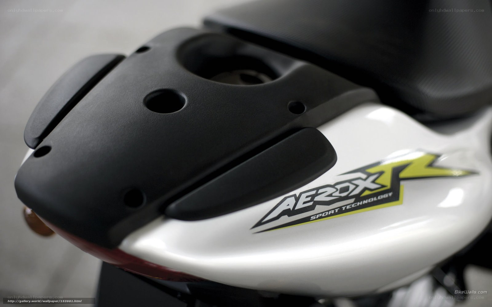 Aerox motorcycle fuel tank