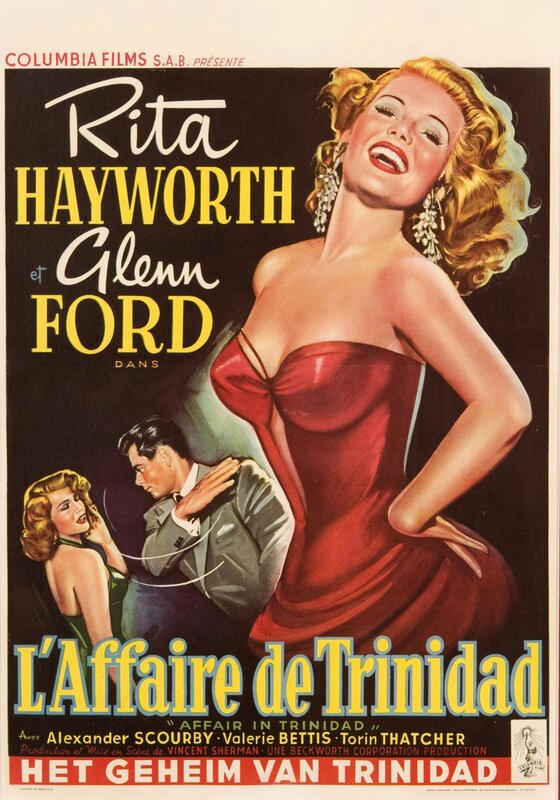 Affair in Trinidad movie poster