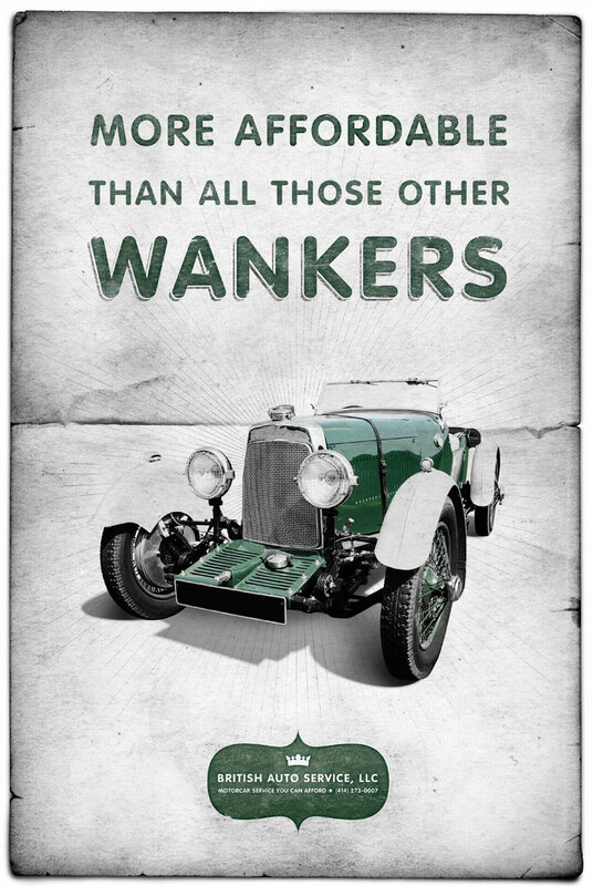 affordable wankers ad