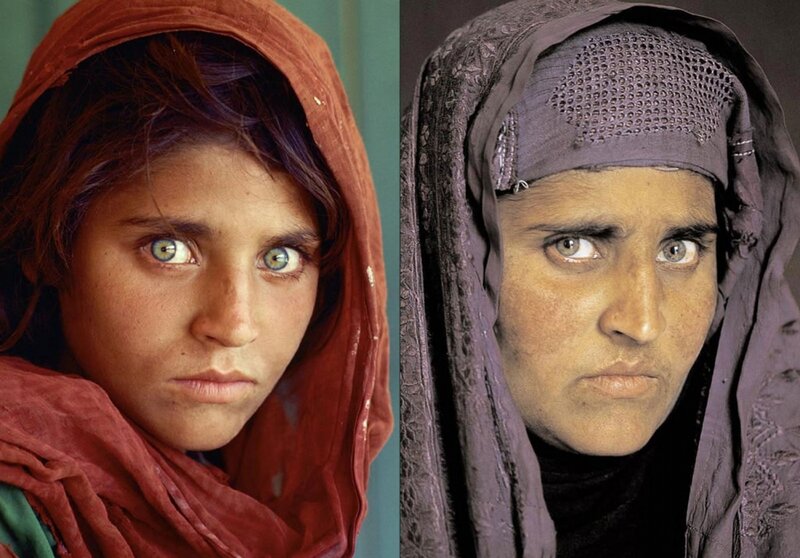 Afghan Girl Portrait